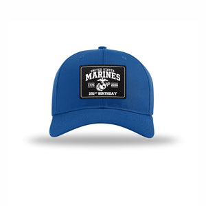 251st USMC Birthday Carbon Fiber Patch Structured Hat