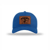 251st USMC Birthday Leatherette Patch Structured Hat - ROYAL