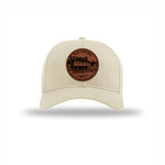 Tun Tavern Birthplace Circle Leatherette Patch Structured Hat