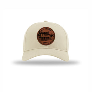 Tun Tavern Birthplace Circle Leatherette Patch Structured Hat