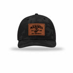 251st USMC Birthday Leatherette Patch Camo Structured Trucker
