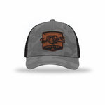 Tun Tavern Born in a Bar Cask Leatherette Patch Camo Structured Trucker