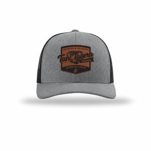 Tun Tavern Born in a Bar Cask Leatherette Patch Structured Trucker