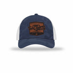 Tun Tavern Born in a Bar Cask Leatherette Patch Camo Structured Trucker