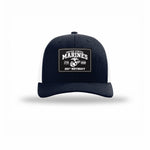 251st USMC Birthday Carbon Fiber Patch Structured Trucker