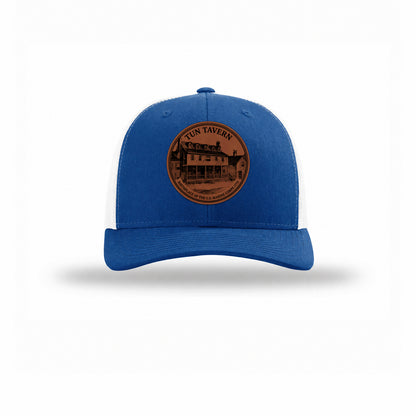 Tun Tavern Birthplace Circle Leatherette Patch Structured Trucker