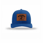 251st USMC Birthday Leatherette Patch Structured Trucker