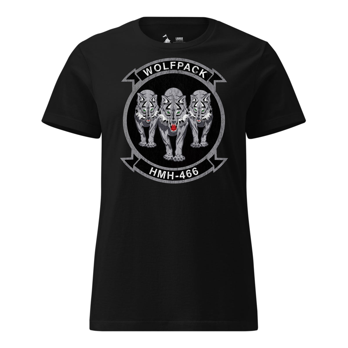 HMH-466 Wolfpack Squadron — Black