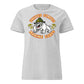 80's Retro Bulldog Dog Tag Womens T-Shirt