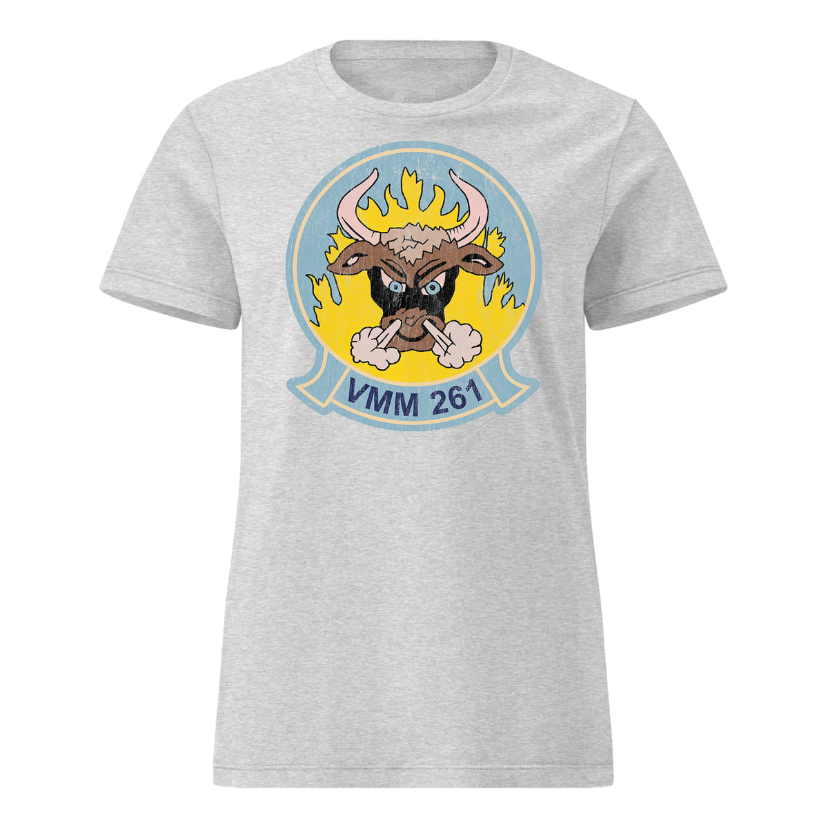 VMM-261 Raging Bulls Squadron — Heather Grey