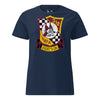 VFMA-312 Checkerboard Squadron Womens T-Shirt - Navy
