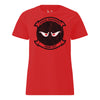 VMM-163 Evil Eyes Squadron Womens T-Shirt - Red