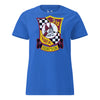 VFMA-312 Checkerboard Squadron Womens T-Shirt - Royal