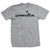 Leatherneck for Life Not-So-Basic T-Shirt- Grey - HGREY