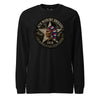4th Marine Brigade Long Sleeve T-Shirt - BLACK