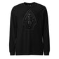 2nd Marine Division Diamond Plate Blackout Long Sleeve T-Shirt