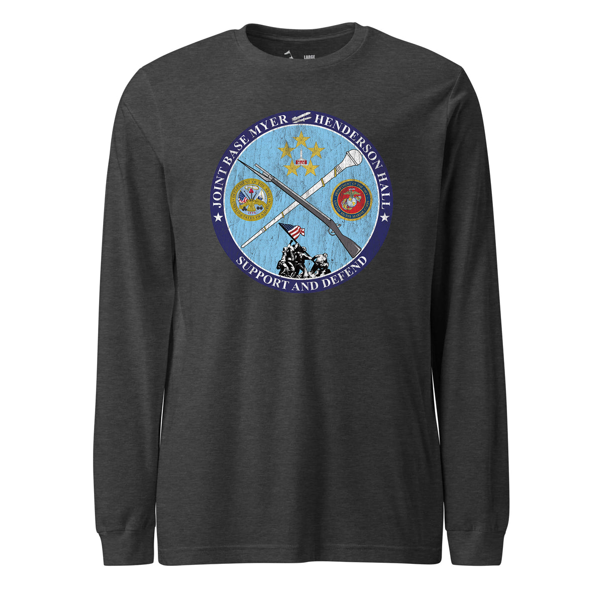 Henderson Hall — Charcoal Heather