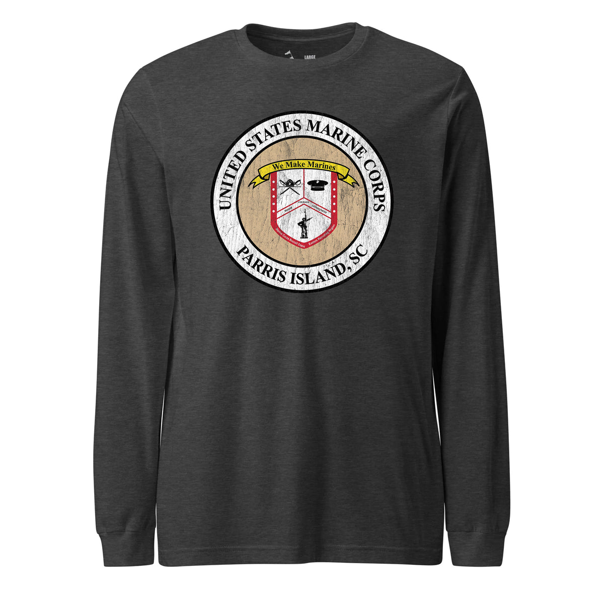Marine Corps Recruit Depot Parris Island — Charcoal Heather