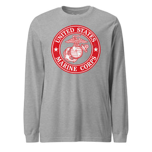 United States Marine Corps Circle Long Sleeve T-Shirt