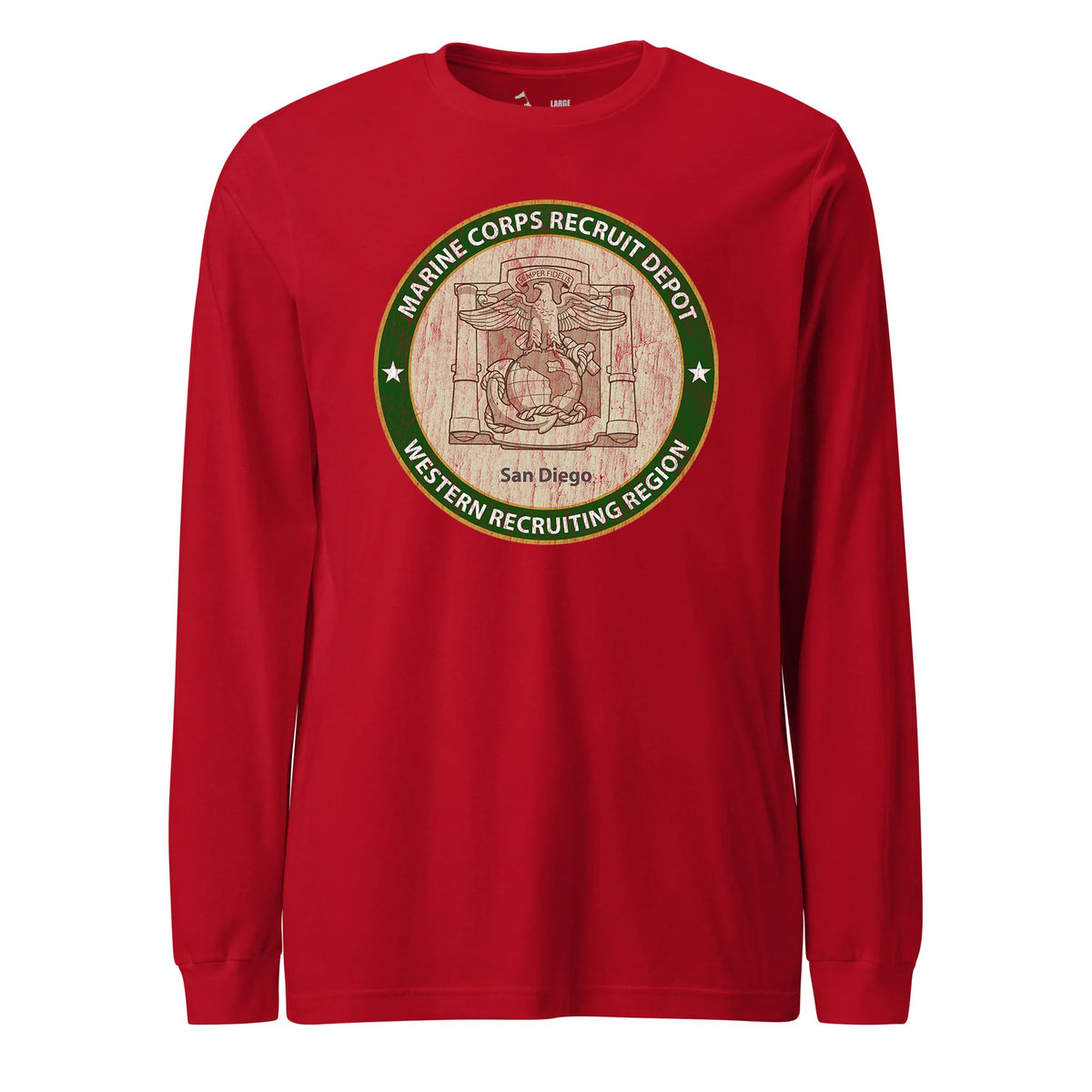 Marine Corps Recruit Depot San Diego — Red
