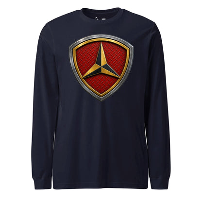 3rd Marine Division Diamond Plate Long Sleeve T-Shirt