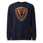 5th Marine Division Diamond Plate Long Sleeve T-Shirt