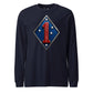 1st Marine Division Diamond Plate Long Sleeve T-Shirt