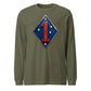 1st Marine Division Diamond Plate Long Sleeve T-Shirt