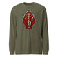 2nd Marine Division Diamond Plate Long Sleeve T-Shirt
