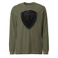 5th Marine Division Diamond Plate Blackout Long Sleeve T-Shirt