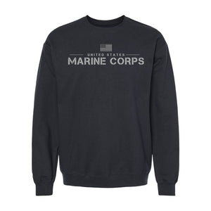 Marine Corps Old Glory Crewneck Sweatshirt