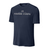 Marine Corps Old Glory Performance T-Shirt - NAVY