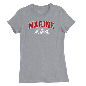 Women's Marine Mom Arch T-Shirt