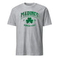 Marines Shamrock Arch Born in a Bar T-Shirt