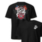 Marines Crossed Flags Crest T-Shirt