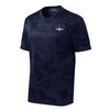 Camohex Marines Roundel Left Chest Performance T-Shirt - CAMOHEX NAVY