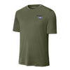 Marines Roundel Performance T-Shirt - OD GREEN