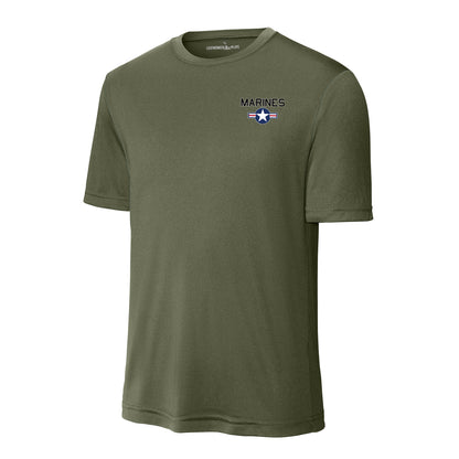 Marines Roundel Performance T-Shirt