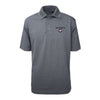 Leatherneck For Life Marines Roundel Performance Polo Shirt - GREY