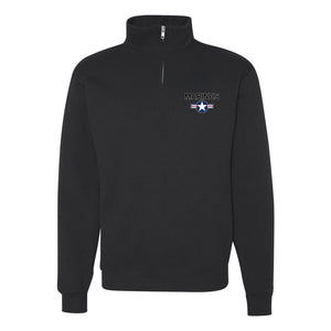 Marines Roundel Quarter Zip Sweatshirt