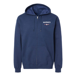 Marine Roundel Full Zip Hoodie