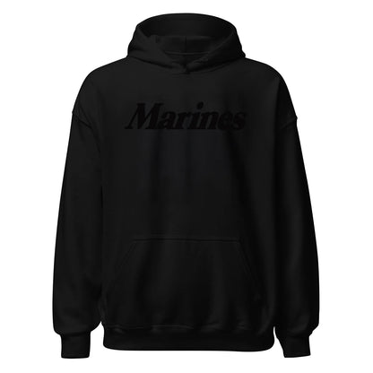 Marines Script Hoodie