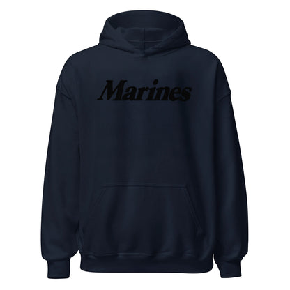 Marines Script Hoodie