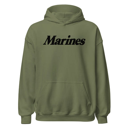 Marines Script Hoodie