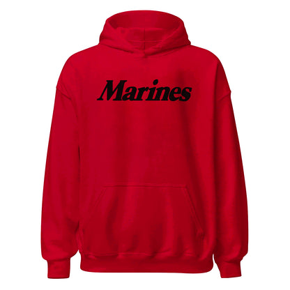 Marines Script Hoodie