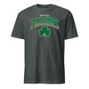 Marines Shamrock Arch Gold T-Shirt - CHARCOAL HEATHER