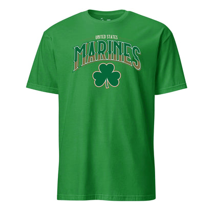 Marines Shamrock Arch Gold T-Shirt