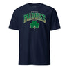 Marines Shamrock Arch Gold T-Shirt - NAVY