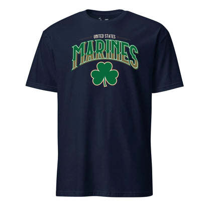 Marines Shamrock Arch Gold T-Shirt