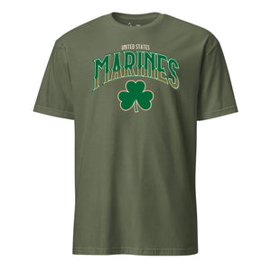 Marines Shamrock Arch Gold T-Shirt